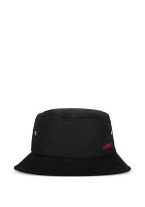 AMBUSH logo-detail bucket hat - Black