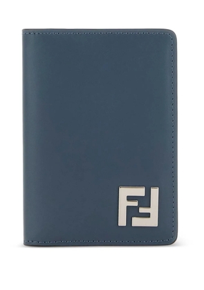 FENDI Zucca-pattern cardholder - Blue