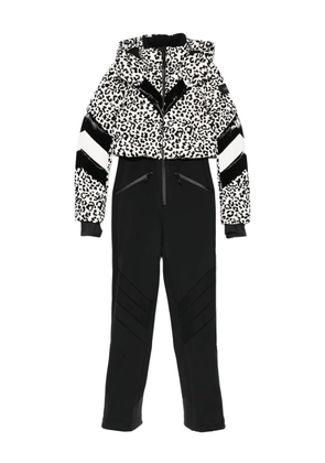 Mackage Satory-Flp leopard-print ski jumpsuit - Black
