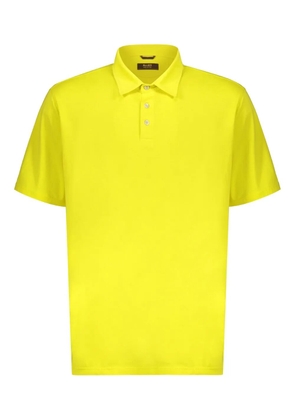 Moorer Pachino cotton polo shirt - Yellow