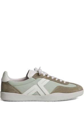 FURSAC leather lace-up sneakers - Green