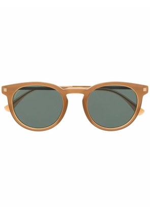 Mykita Lahti round-frame glasses - Brown