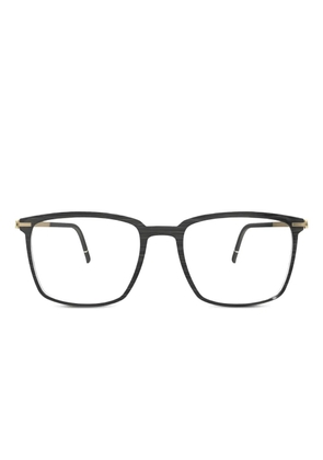 Silhouette rectangle-frame glasses - Black