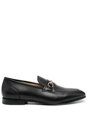 Scarosso Alessandro leather loafers - Black