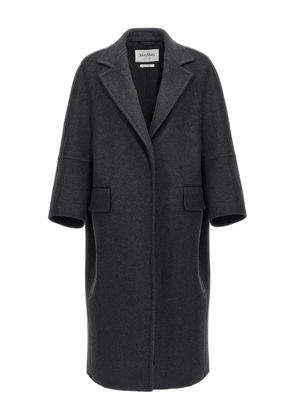 Max Mara flap-pockets coat - Grey