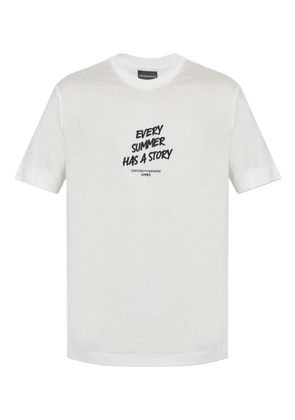 Emporio Armani Summer Story T-shirt - White