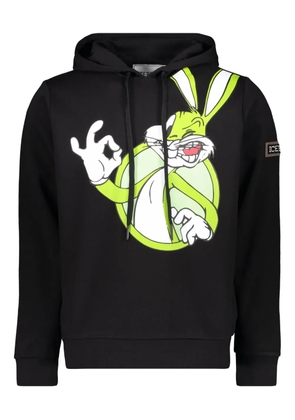 Iceberg graphic-print hoodie - Black