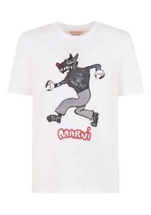 Marni graphic-print T-shirt - White