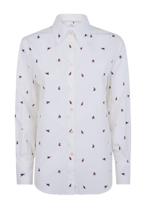 Paul Smith cat-print shirt - White