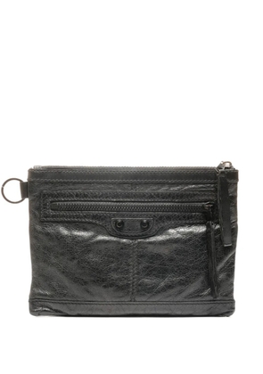Balenciaga Pre-Owned 2000-2020s small zip clutch bag - Black
