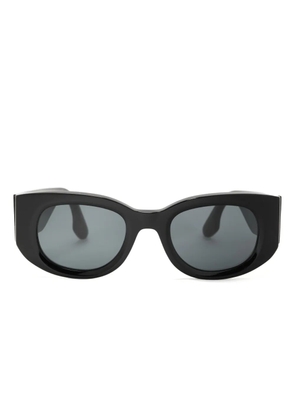 Victoria Beckham Eyewear tinted-lenses oval-frame sunglasses - Black