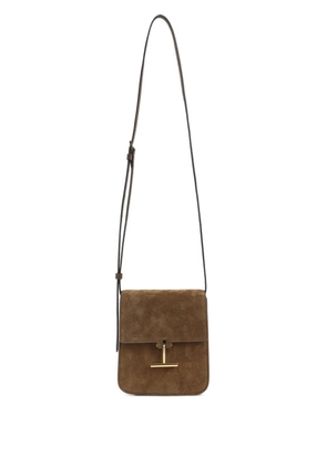 TOM FORD T-bar shoulder bag - Brown