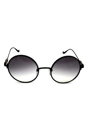 Chrome Hearts round-frame sunglasses - Black