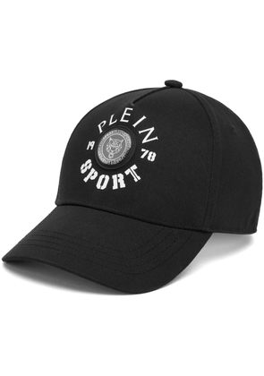 Plein Sport logo-print baseball cap - Black
