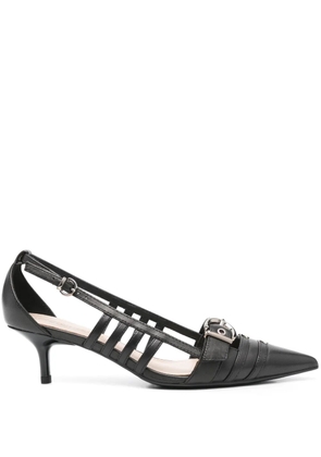 PINKO 55mm leather pumps - Black
