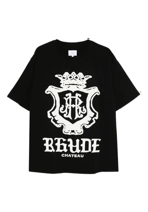 RHUDE graphic-print T-shirt - Black