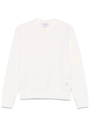 Thom Browne crew-neck sweatshirt - White