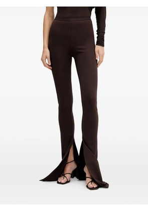 Rick Owens Lilies Carmen split trousers - Brown