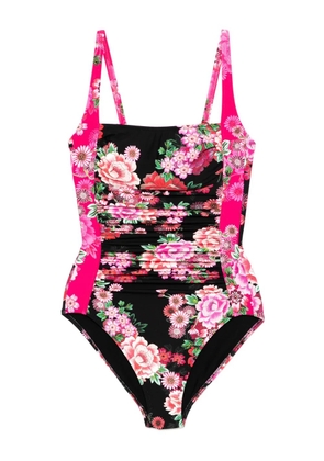 Johnny Was ruched one-piece - Black