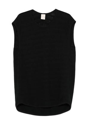 Jan Jan Van Essche ripple jersey tank top - Black