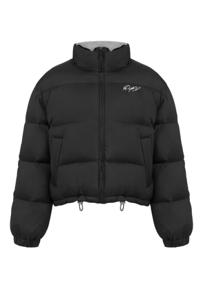 MOSCHINO JEANS quilted puffer jacket - Black