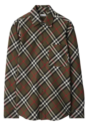 Burberry Vintage Check cotton shirt - Green