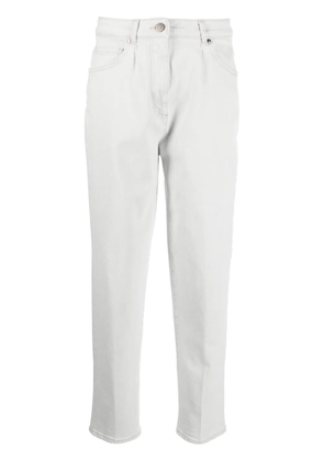Peserico light-wash tapered-leg jeans - Grey