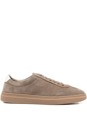 BOSS suede sneakers - Brown