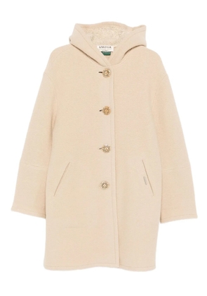 A.N.G.E.L.O. Vintage Cult 1990s hooded coat - Neutrals