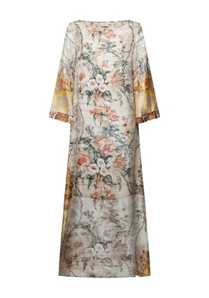 Pierre-Louis Mascia floral-lace dress - Neutrals