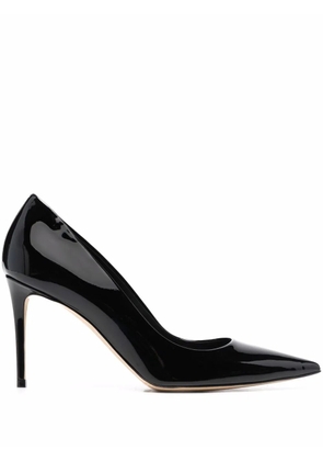 Scarosso x Brian Atwood Gigi patent leather pumps - Black