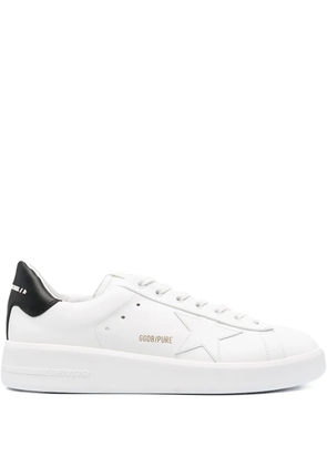 Golden Goose leather low-top sneakers - White