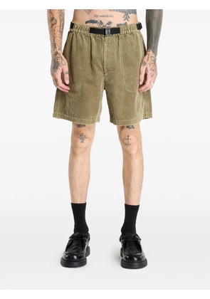 adidas corduroy belted shorts - Green