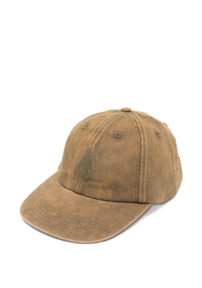 The Attico logo-embroidered baseball cap - Brown