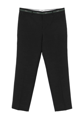 Gucci logo-waistband trousers - Grey