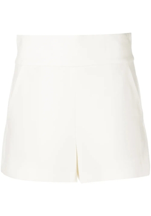 alice + olivia donald high waisted shorts - Brown