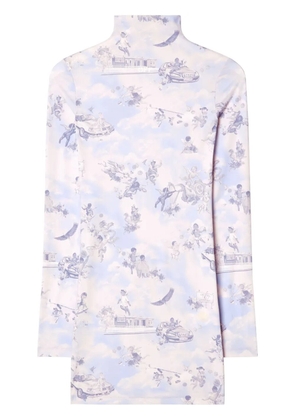 Off-White Fresco mini dress - Pink