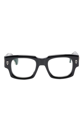 T Henri Eyewear rectangle-frame glasses - Black