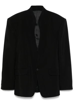 Mugler twill jacket - Black