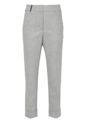 Peserico bead-embellished trousers - Grey