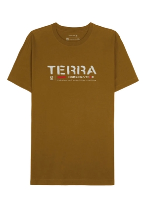 Osklen Terra crew-neck T-shirt - Brown