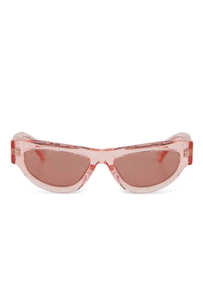 Gucci Eyewear GG embossed cat-eye sunglasses - Pink