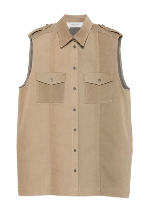 Golden Goose button-fastening gilet - Neutrals