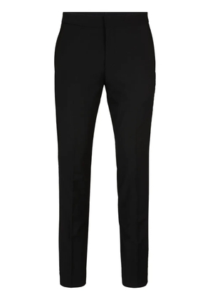 HUGO tapered-leg chino trousers - Black