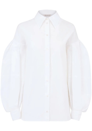 Nina Ricci cocoon-sleeve shirt - White