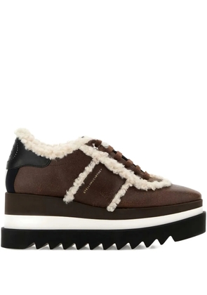 Stella McCartney Sneak-Elyse platform sneakers - Brown