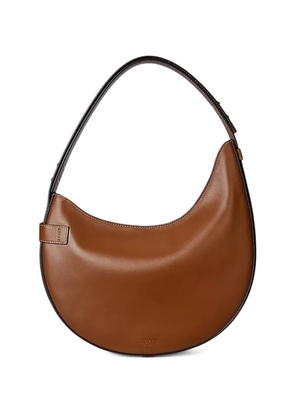 Lauren Ralph Lauren buckle-detail shoulder bag - Brown