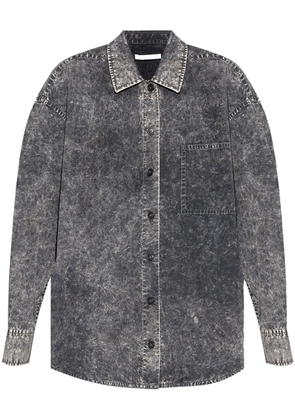 Alexander Wang acid-wash shirt - Grey