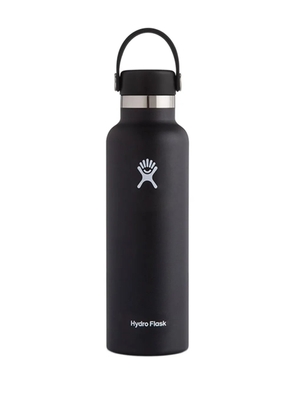 Hydro Flask logo-print bottle - Black