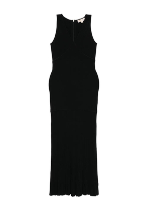 Michael Kors ribbed maxi dress - Black